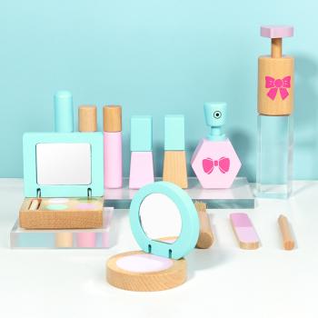 360Home Kinderspielzeug-Schminkbeutel Kosmetik Frisier Set